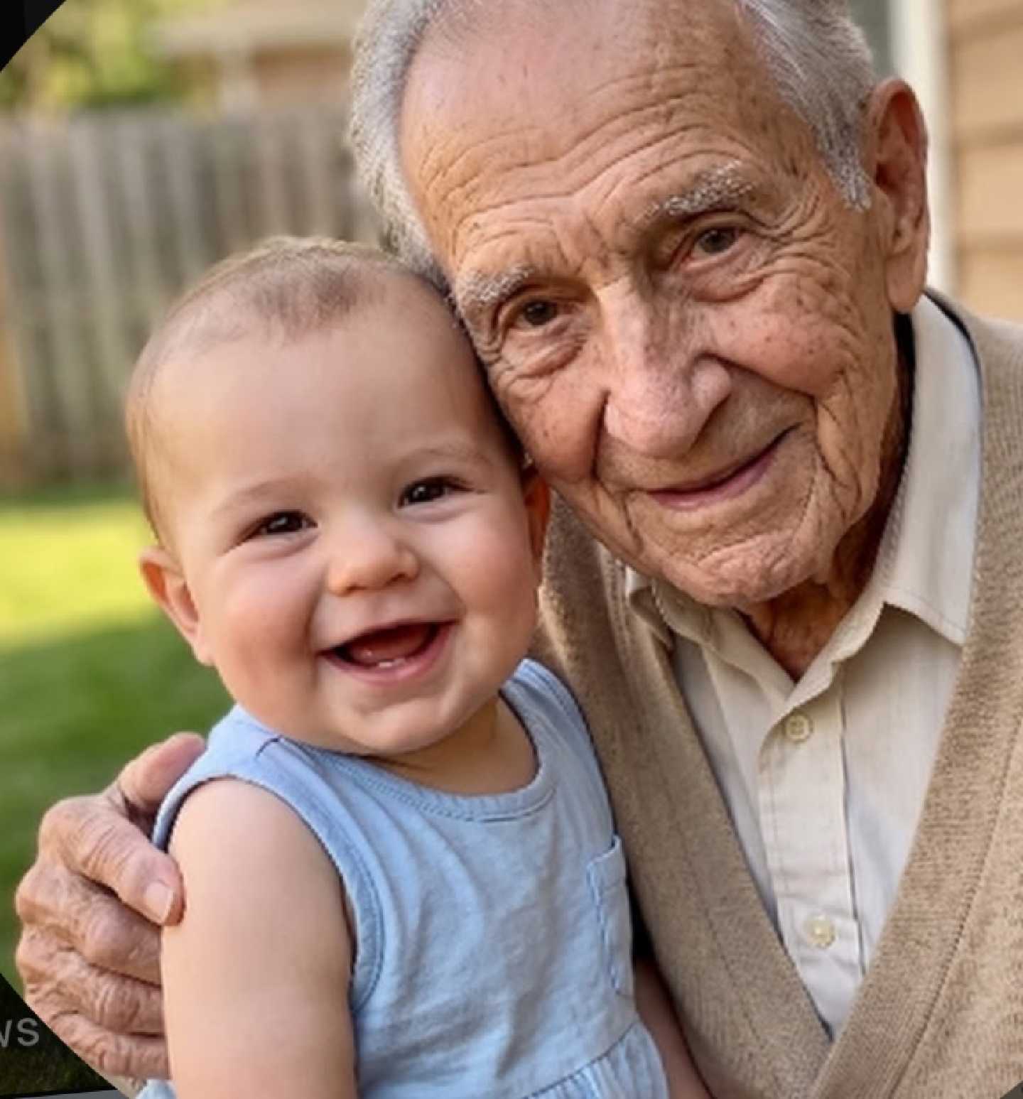 GRANDPA 2 YouTube - grandpa with baby smiling